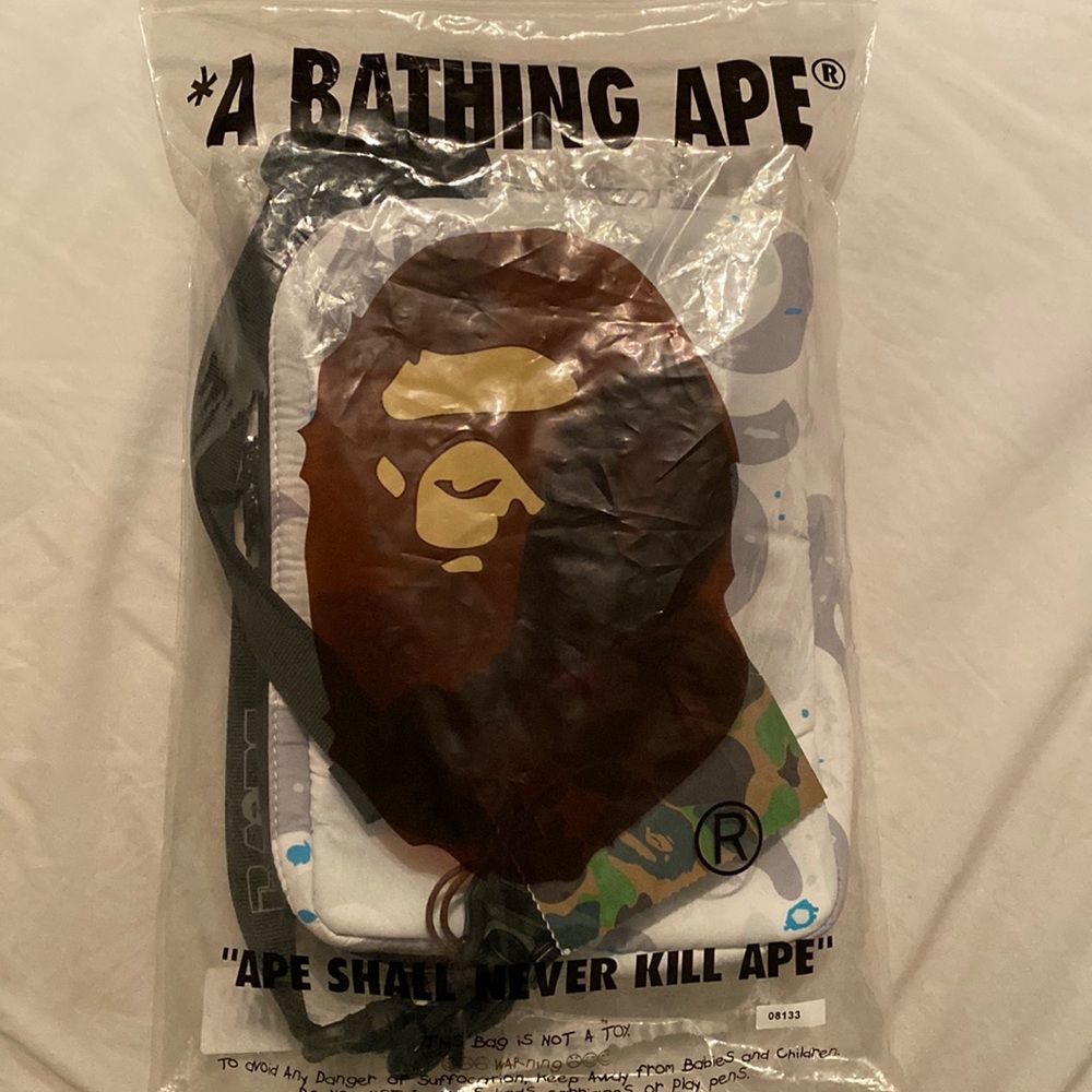 Bape Space Camo Shoulder Bag